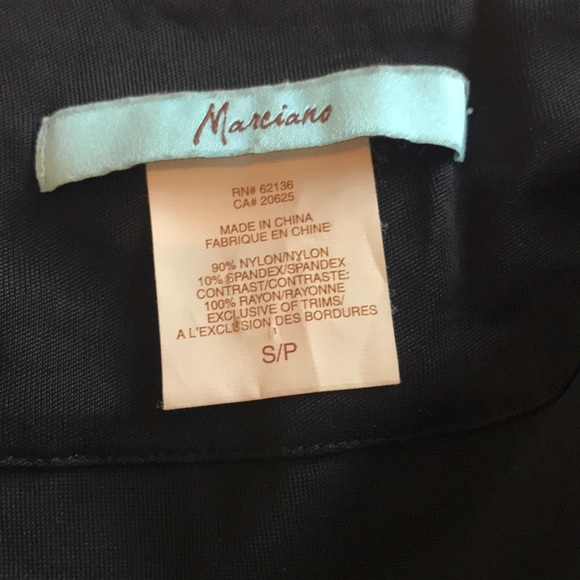 Beaded Marciano Pencil Skirt - Picture 5 of 6